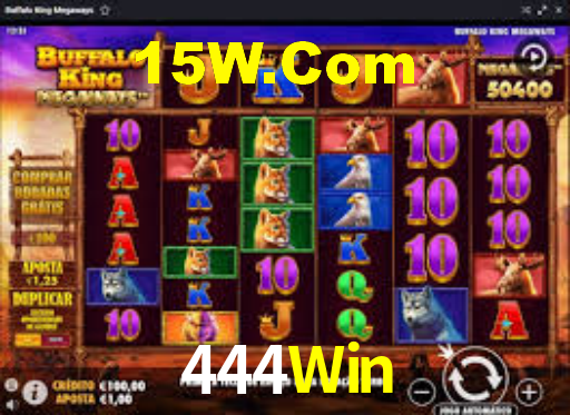 444Win: Jogos de Caça-Níqueis-Altas Recompensas, Roleta-Velocidade, Blackjack-Desafios Máximos
